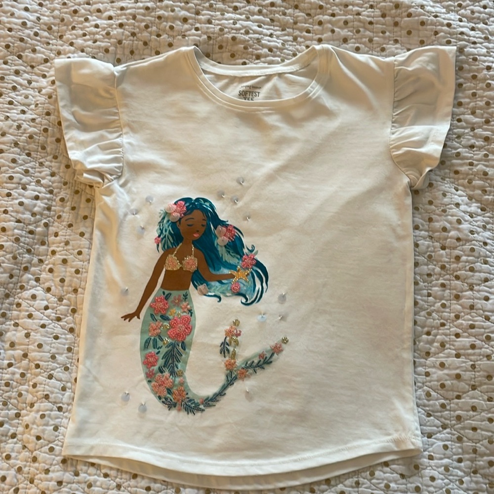 Charming mermaid t shirt